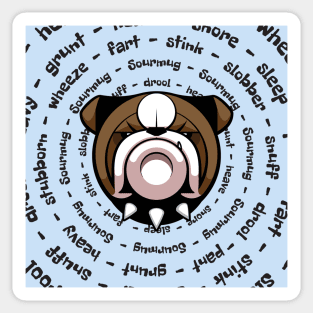 Bulldog Spirit Sticker